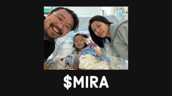 Crypto Community Sends $MIRA Memecoin to $80M in 5 hours to Fund Brain Tumor Research 